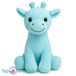 Giraffe (Blauw) Pluche Knuffel 30 cm