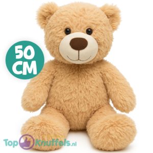 Teddybeer Bart (Beige) Pluche Knuffel Knuffelbeer 50 cm