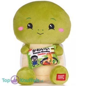 Schildpad met Noodles Pluche Knuffel Squishy 25 cm