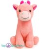 Giraffe (Roze) Pluche Knuffel 30 cm