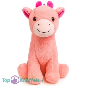 Giraffe (Roze) Pluche Knuffel 30 cm
