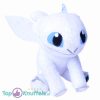 Light Fury – Hoe Tem Je Een Draak Pluche Knuffel 50 cm