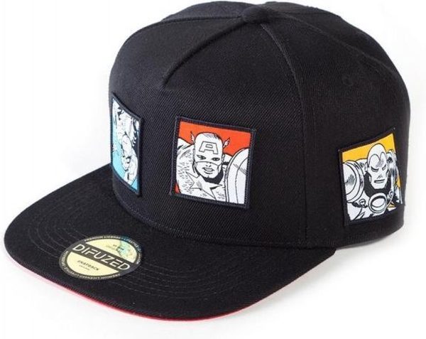 Marvel Retro Superheroes Snapback Pet - Afbeelding 3