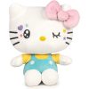 Hello Kitty In Our Eyes (Turquoise) Pluche Knuffel 17 cm