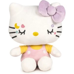 Hello Kitty In Our Eyes (Paars) Pluche Knuffel 17 cm
