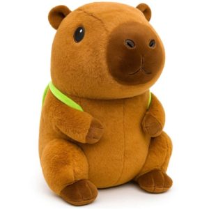 Capybara met Rugzak Pluche Knuffel XL 45 cm - Capibara