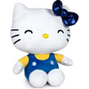 Hello Kitty (Blauw/Geel) 50th Anniversary Pluche Knuffel 18 cm