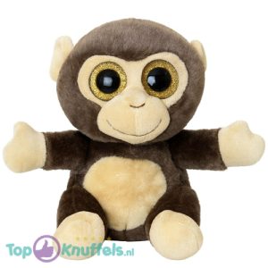 Aap Glitterogen Pluche Knuffel 25 cm