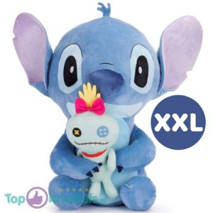 Stitch met Scrump Disney Pluche Knuffel XXL 90 cm