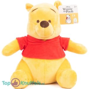 Winnie de Poeh met Geluid Disney Pluche Knuffel 20 cm