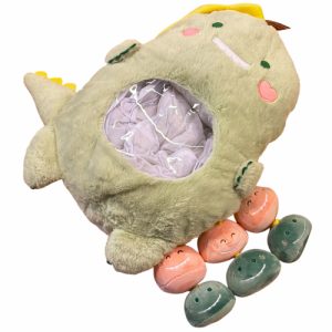 Dinosaurus Kussen Pluche Knuffel XL 50 cm