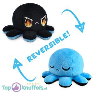 Octopus Mood Pluche Knuffel 15 cm