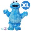 Cookie Monster - Sesamstraat Pluche Knuffel XL 75 cm