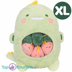 Dinosaurus Kussen Pluche Knuffel XL 50 cm
