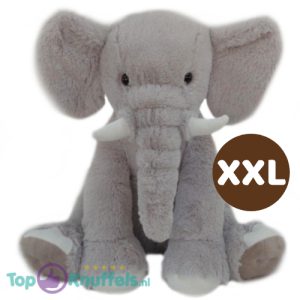 Olifant Nellie Pluche Knuffel XXL 80 cm