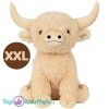 Stier (Beige) Pluche Knuffel XXL 100 cm