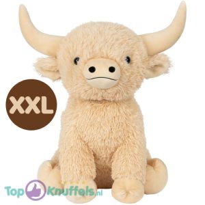 Stier (Beige) Pluche Knuffel XXL 100 cm
