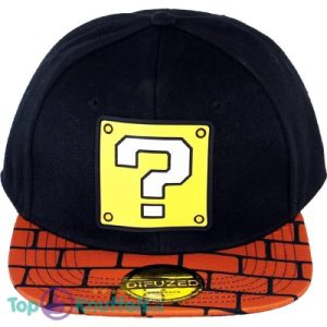 Super Mario Block Snapback Pet