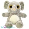 Olifant Glitterogen Pluche Knuffel 25 cm