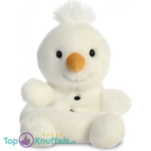 Palm Pals Sneeuwpop Pluche Knuffel 15 cm