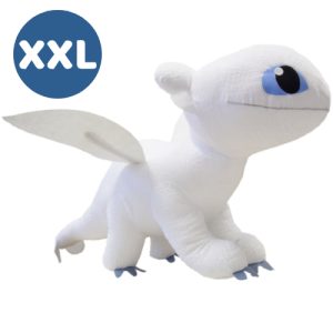 Light Fury – Hoe Tem Je Een Draak Pluche Knuffel XXL 90 cm