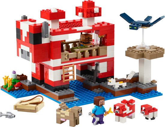 LEGO Minecraft Het Mooshroom Huis - 21270 - Afbeelding 4