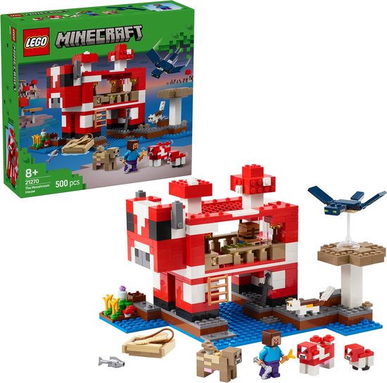 LEGO Minecraft Het Mooshroom Huis - 21270 - Afbeelding 5