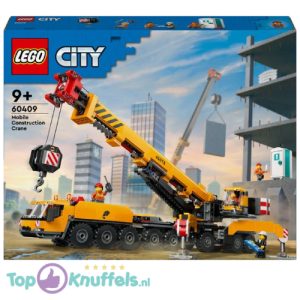 LEGO City Gele Mobiele Bouwkraan Speelgoedset - 60409