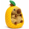Capibara in Ananas Pluche Knuffel 25 cm