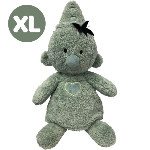 Bumba Fluffy (Groen) Pluche Knuffel 70 cm