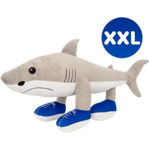 Tralalero Tralala Italian Brainrot Pluche Knuffel XXL 100 cm - Haai met Schoenen