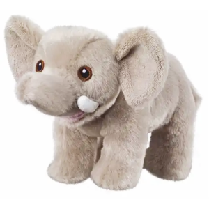 Olifant Grijs Pluche Knuffel 15 cm