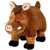 Wild Zwijn Bruin Pluche Knuffel 15 cm