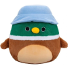 Squishmallows Avery Eend met Blauwe Hoed Pluche Knuffel XL 50 cm