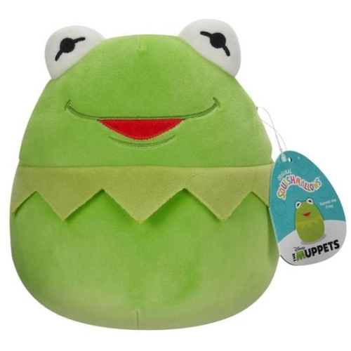 Squishmallows Kermit de Kikker Pluche Knuffel 25 cm