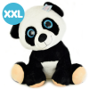 Panda met Glitterogen Pluche Knuffel XXL 100 cm