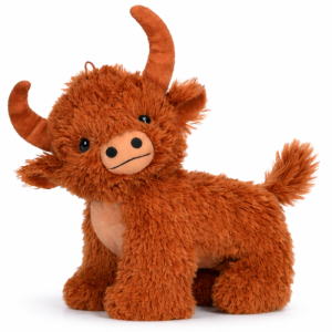 Schotse Hooglander Pluche Knuffel Koe 25 cm