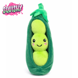 Sojaboon Mini Squishy Pluche Knuffel 12 cm