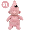 Bumba Fluffy (Roze) Pluche Knuffel XL 70 cm