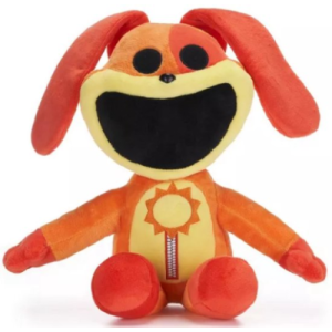 Poppy Playtime Smiling Critters (Oranje) Pluche Knuffel 32 cm