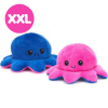 Octopus Mood Pluche Knuffel (Blauw/Roze) XXL 60 cm