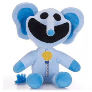 Poppy Playtime Smiling Critters (Blauw) Pluche Knuffel 25 cm