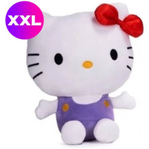 Hello Kitty (Paars) Pluche Knuffel XXL 90 cm