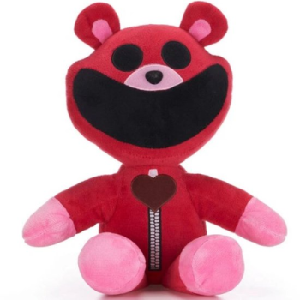 Poppy Playtime Smiling Critters (Rood) Pluche Knuffel 32 cm
