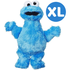 Cookie Monster - Sesamstraat Pluche Knuffel XL 75 cm