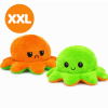 Octopus Mood Pluche Knuffel (Oranje/Groen) XXL 60 cm