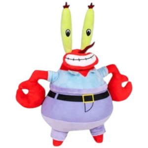 Meneer Krabs - Spongebob Squarepants Pluche Knuffel 32 cm
