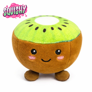 Kiwi Mini Squishy Pluche Knuffel 7 cm