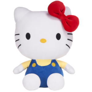 Hello Kitty (Blauw/Geel) Pluche Knuffel 28 cm