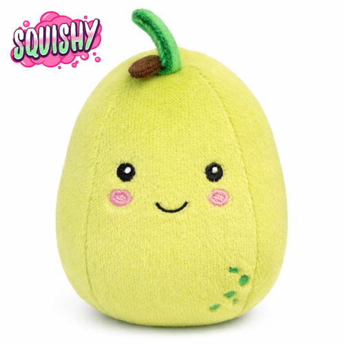 Peer Mini Squishy Pluche Knuffel 8 cm